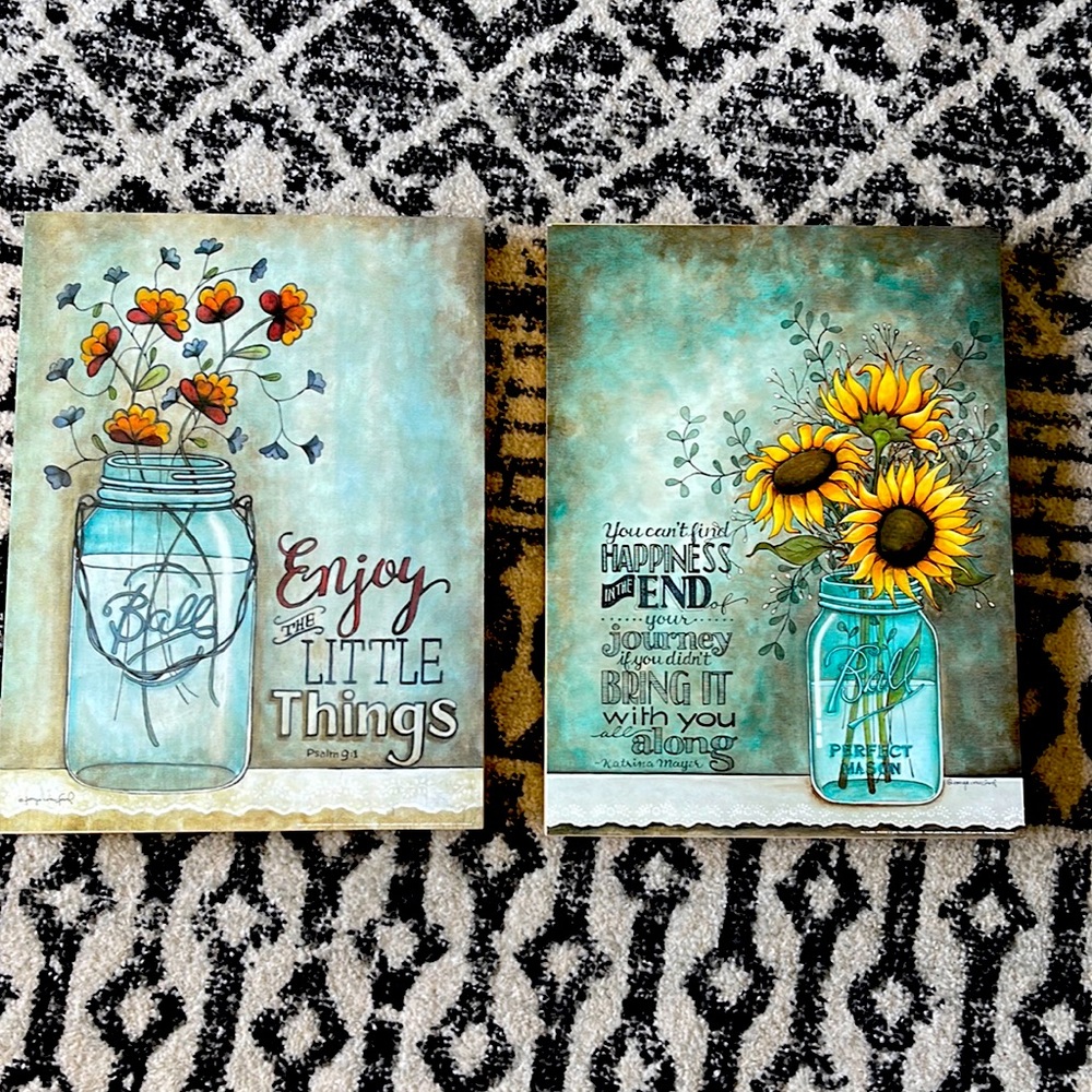 Mason Jar Wall Art